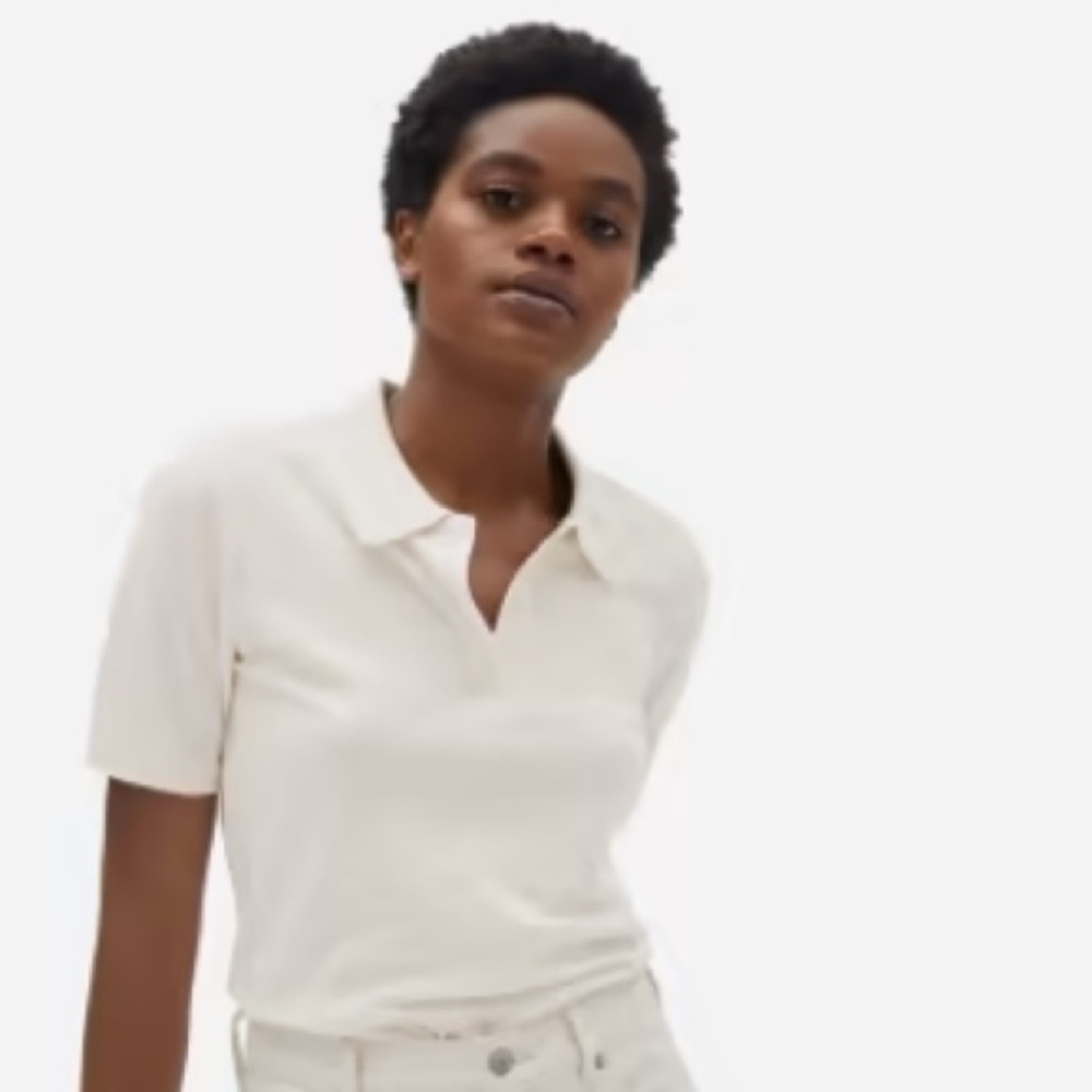 Everlane Organic Cotton Pique Polo